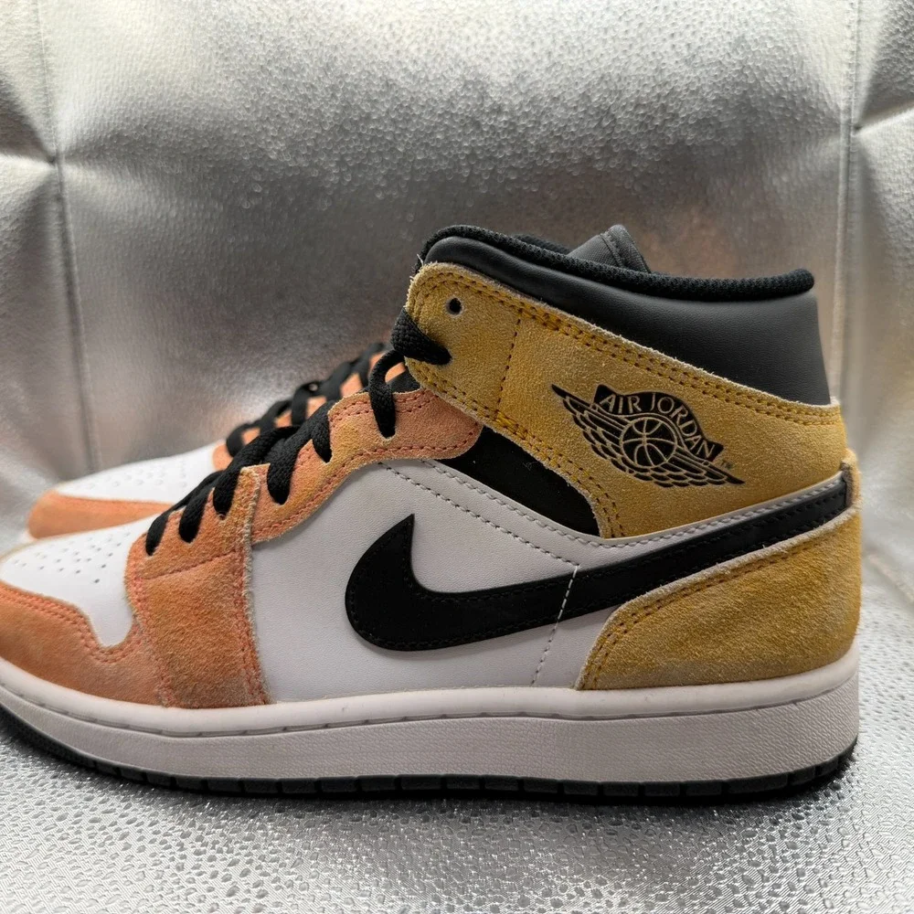 Size 8‎ Nike Air Jordan 1 Mid SE Flight Club Mens Athletic Sneakers DX4332-800
